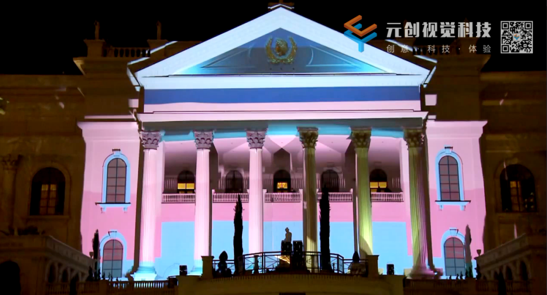 超炫欧式风格结构投影